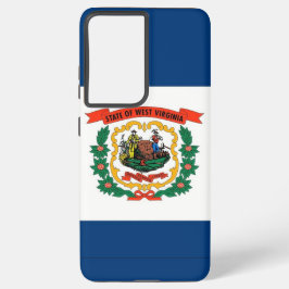 Funda Para Samsung Galaxy S21+ Bandera Funda Samsung Galaxy S21 Plus de Virginia