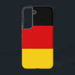 Funda Para Samsung Galaxy S22 Bandera Funda Samsung Galaxy S22 de Alemania<br><div class="desc">Transforme su Samsung Galaxy S22 en un símbolo de orgullo alemán con nuestra exclusiva portada con la bandera de Alemania! Esta portada, elaborada con meticulosa atención a los detalles, muestra con orgullo el icónico diseño de la bandera alemana. La bandera muestra tres franjas horizontales de negro, rojo y oro que...</div>