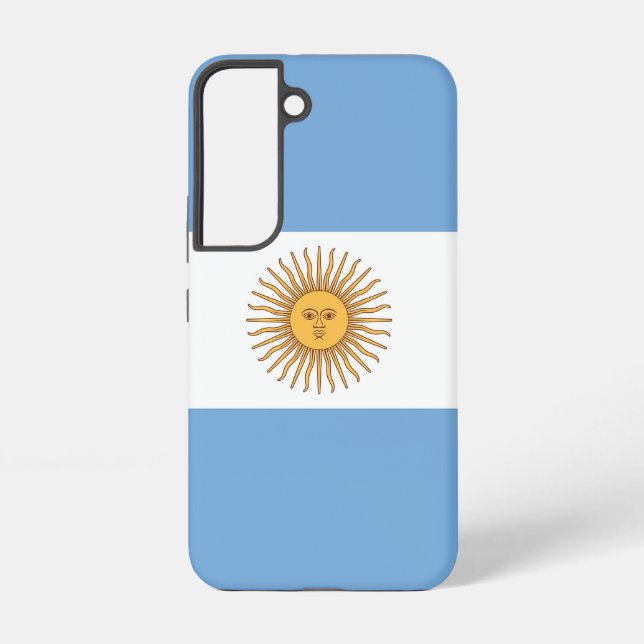 Funda Para Samsung Galaxy Bandera Funda Samsung Galaxy S22 de Argentina (Reverso )