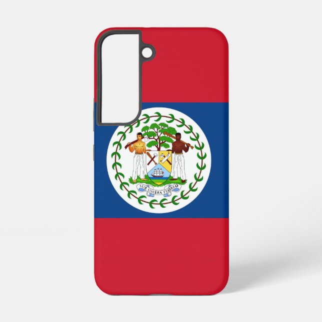 Funda Para Samsung Galaxy Bandera Funda Samsung Galaxy S22 de Belice (Reverso )