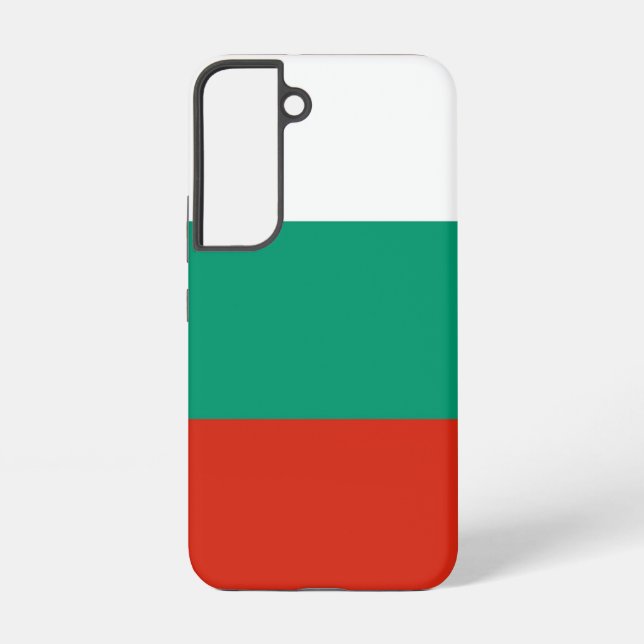 Funda Para Samsung Galaxy Bandera Funda Samsung Galaxy S22 de Bulgaria (Reverso )