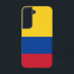 Funda Para Samsung Galaxy S22 Bandera Funda Samsung Galaxy S22 de Colombia<br><div class="desc">Transforme su Samsung Galaxy S22 con nuestra exclusiva cubierta telefónica con la bandera de Colombia! Esta portada de teléfono, elaborada con meticulosa atención a los detalles, muestra orgullosamente el vibrante diseño de la bandera colombiana. La bandera está formada por tres franjas horizontales (amarillas, azules y rojas) en las que la...</div>