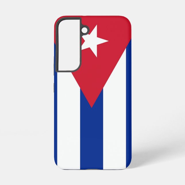 Funda Para Samsung Galaxy Bandera Funda Samsung Galaxy S22 de Cuba (Reverso )