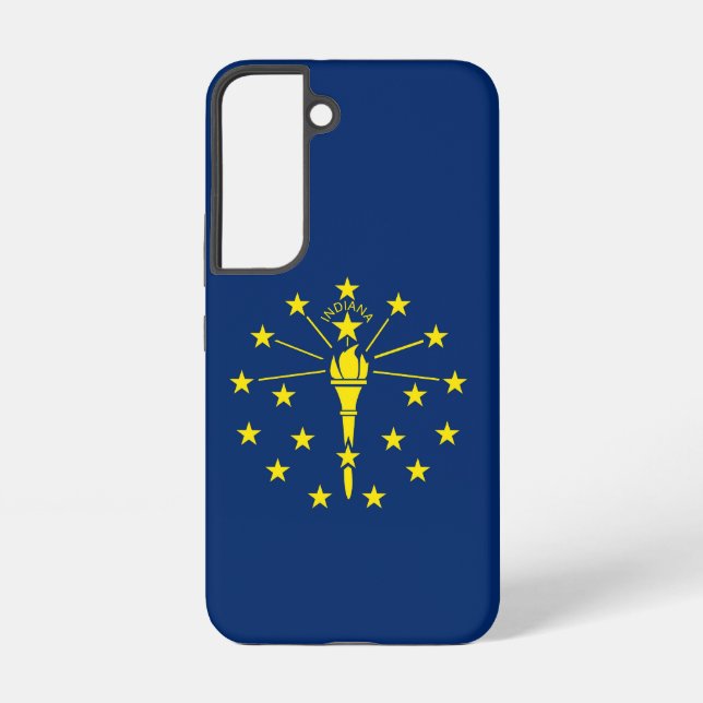 Funda Para Samsung Galaxy Bandera Funda Samsung Galaxy S22 de Indiana (Reverso )