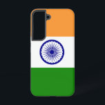 Funda Para Samsung Galaxy S22 Bandera Funda Samsung Galaxy S22 de la India<br><div class="desc">Añada un toque de orgullo indio a su Samsung Galaxy S22 con nuestra exclusiva portada con la bandera de la India. Esta portada, elaborada con meticulosa atención a los detalles, celebra el patrimonio y la riqueza cultural de la India. El diseño exhibe orgullosamente el icónico patrón tricolor del azafrán, blanco...</div>