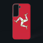 Funda Para Samsung Galaxy S22 Bandera Funda Samsung Galaxy S22 de la Isla de Man<br><div class="desc">Presentamos a nuestro funda Samsung Galaxy S22 con la bandera de la Isla de Man, diseñado para combinar la protección con una celebración de la herencia del Manx! Diseñado con meticulosa atención a los detalles, este funda honra la rica identidad cultural de la Isla de Man. El diseño destaca el...</div>