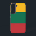 Funda Para Samsung Galaxy S22 Bandera Funda Samsung Galaxy S22 de Lituania<br><div class="desc">Proteja su Samsung Galaxy S22 con orgullo usando nuestro funda exclusivo con la bandera de Lituania! Diseñado cuidadosamente para combinar durabilidad con expresión cultural, este estuche de teléfono es más que un caparazón protector —es un tributo al patrimonio nacional de Lituania. Con los colores audaces y vivos de la bandera...</div>