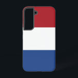 Funda Para Samsung Galaxy S22 Bandera Funda Samsung Galaxy S22 de los Países Baj<br><div class="desc">Presentamos nuestra portada Samsung Galaxy S22 con la bandera de los Países Bajos, diseñada para combinar la protección con una celebración del patrimonio holandés. Esta portada, elaborada con meticulosa atención a los detalles, muestra orgullosamente la icónica tricolor de rojo, blanco y azul, que simboliza la historia, la cultura y la...</div>