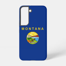 Funda Para Samsung Galaxy S22 Bandera Funda Samsung Galaxy S22 de Montana