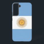 Funda Para Samsung Galaxy S22  Bandera Funda Samsung Galaxy S22 Plus de Argentina<br><div class="desc">Transforme su Samsung Galaxy S22 Plus en un símbolo de orgullo argentino con nuestra exclusiva portada con la bandera de Argentina! Esta portada, elaborada con meticulosa atención a los detalles, muestra con orgullo el icónico diseño de la bandera argentina. La bandera tiene tres rayas horizontales de azul claro y blanco,...</div>