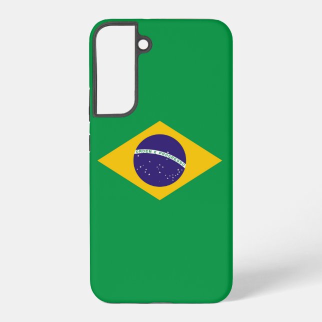 Funda Para Samsung Galaxy Bandera Funda Samsung Galaxy S22 Plus de Brasil (Reverso )