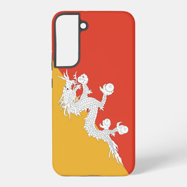 Funda Para Samsung Galaxy Bandera Funda Samsung Galaxy S22 Plus de Bután (Reverso )