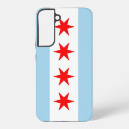 Funda Para Samsung Galaxy S22+ Bandera Funda Samsung Galaxy S22 Plus de Chicago