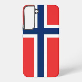 Funda Para Samsung Galaxy S22+ Bandera Funda Samsung Galaxy S22 Plus de Noruega