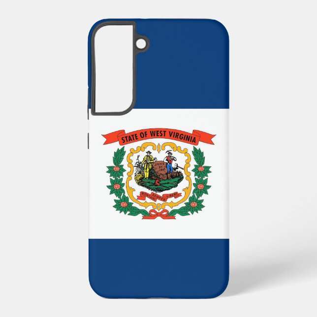 Funda Para Samsung Galaxy Bandera Funda Samsung Galaxy S22 Plus de Virginia  (Reverso )