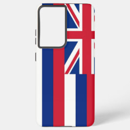 Funda Para Samsung Galaxy S21 Ultra Bandera ultra Funda Samsung Galaxy S21 de Hawaii