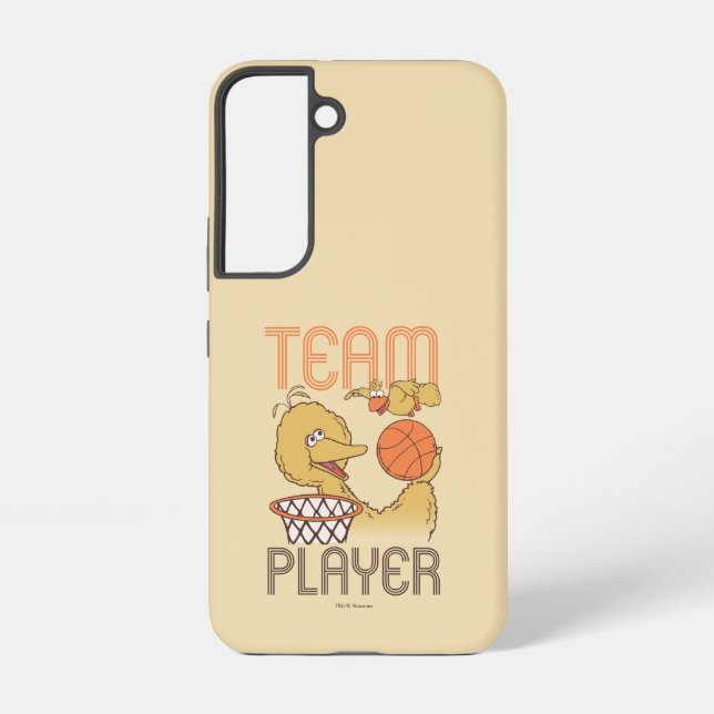 Funda Para Samsung Galaxy Barrio Sésamo | Jugador del equipo de pájaros (Reverso )