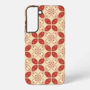 Funda Para Samsung Galaxy S22+ Batik Kawung, patrón indonesio, javanés, etnia