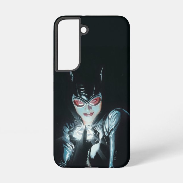 Funda Para Samsung Galaxy Batman Catwoman Faces of Evil Cover Illustration (Reverso )