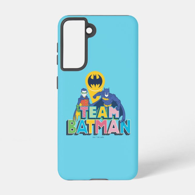 Funda Para Samsung Galaxy Batman | Equipo Batman (Reverso )