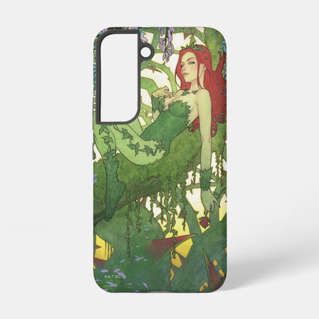 Funda Para Samsung Galaxy Batman Rebirth Poison Ivy Cover Illustration (Reverso )