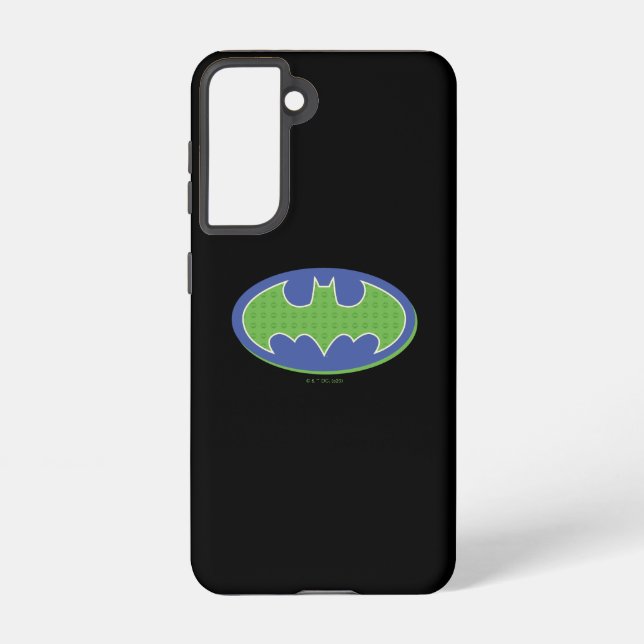 Funda Para Samsung Galaxy Batman | Símbolo morado y verde (Reverso )