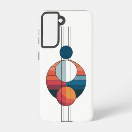 Funda Para Samsung Galaxy S21 Bauhaus Art in five lines and spheres