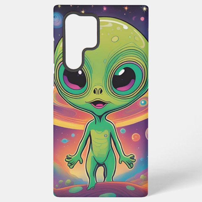 Funda Para Samsung Galaxy Bebé Alien (Reverso )