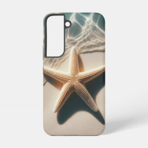 Funda Para Samsung Galaxy S22 Beige Starfish Shell Tropical Beach Ocean