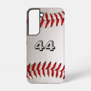 Funda Para Samsung Galaxy S22 Béisbol con número de Personalizable
