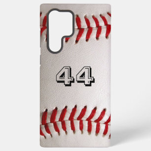 Funda Para Samsung Galaxy S22 Ultra Béisbol con número de personalizable