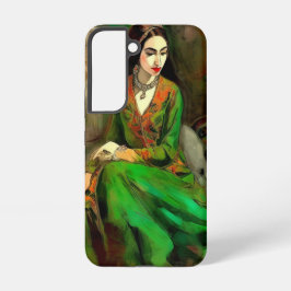 Funda Para Samsung Galaxy S22 Belleza en verde