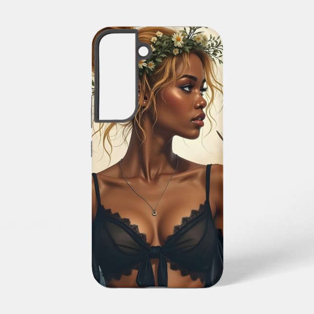 Funda Para Samsung Galaxy Belleza Etérea en Flor (Reverso )