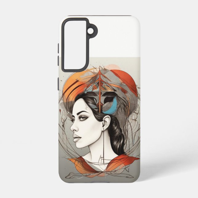 Funda Para Samsung Galaxy belleza revelada (Reverso )