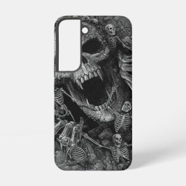 Funda Para Samsung Galaxy S22 Belleza sombría, esqueleto de la muerte