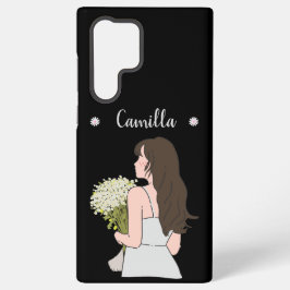 Funda Para Samsung Galaxy S22 Ultra Belleza y bytes encanto floral