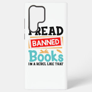 Funda Para Samsung Galaxy S22 Ultra Bibliotecario Lector de Libros Prohibidos