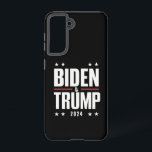 Funda Para Samsung Galaxy S21 Biden Trump 2024 Divertido candidato a la presiden<br><div class="desc">Biden Trump 2024 Divertido candidato a la presidencia</div>