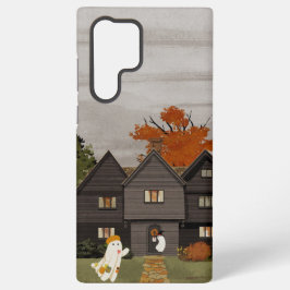 Funda Para Samsung Galaxy S22 Ultra Bienvenido a tu casa embrujada