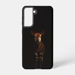 Funda Para Samsung Galaxy S21 Black 4 Luxe  Galaxy S21 Case, Forest Okapi