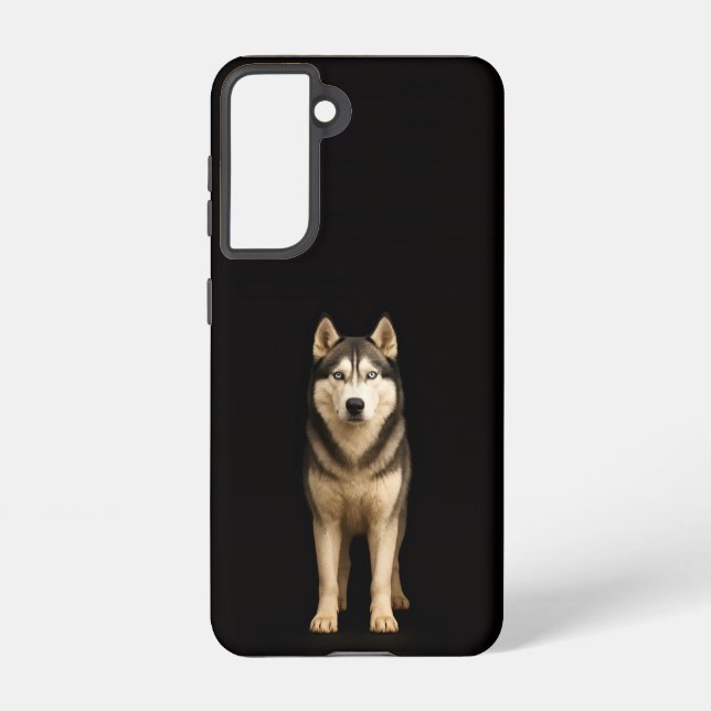 Funda Para Samsung Galaxy Black 4 Luxe  Galaxy S21 Case, Icy Elite Husky (Reverso )