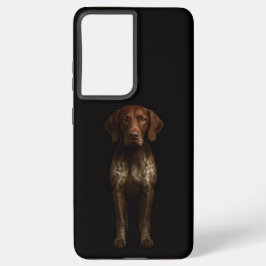 Funda Para Samsung Galaxy S21+ Black 4 Luxe Galaxy S21 Plus, German Pointer