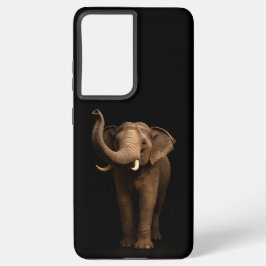 Funda Para Samsung Galaxy S21+ Black 4 Luxe Galaxy S21 Plus, Mighty Elephant