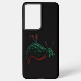 Funda Para Samsung Galaxy S21+ Black 4 Luxe Galaxy S21 Plus, Neon Sea Slug