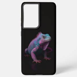 Funda Para Samsung Galaxy S21+ Black 4 Luxe Galaxy S21 Plus, Pink Iguana