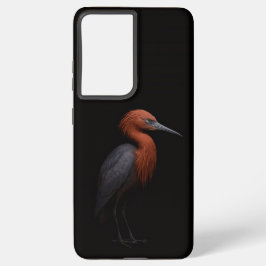 Funda Para Samsung Galaxy S21+ Black 4 Luxe Galaxy S21 Plus, Reddish Egret