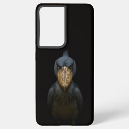 Funda Para Samsung Galaxy S21+ Black 4 Luxe Galaxy S21 Plus, Shoebill Bird