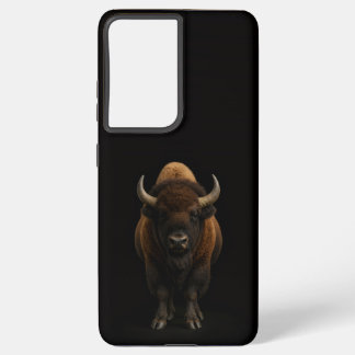 Funda Para Samsung Galaxy S21 Ultra Black 4 Luxe Galaxy S21 Ultra, American Bison
