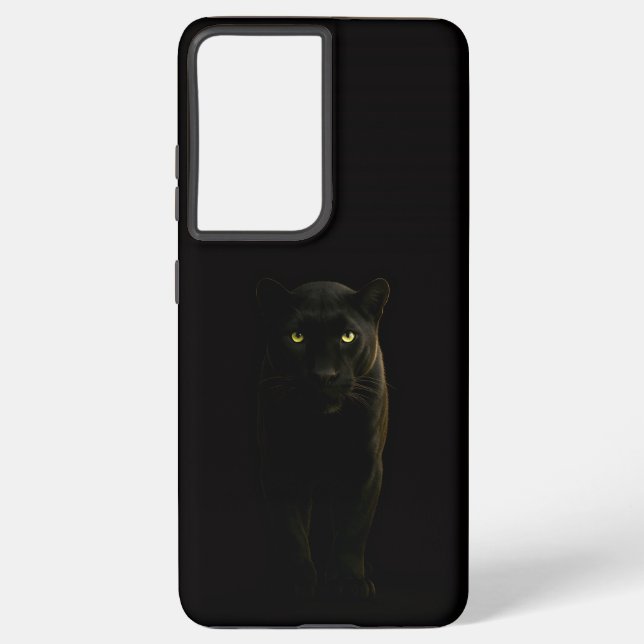 Funda Para Samsung Galaxy Black 4 Luxe Galaxy S21 Ultra, Black Panther (Reverso )
