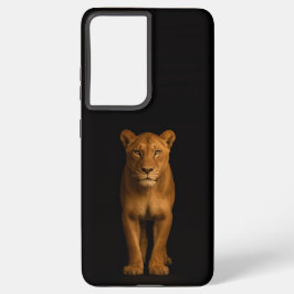 Funda Para Samsung Galaxy S21 Ultra Black 4 Luxe Galaxy S21 Ultra, Noble Lioness